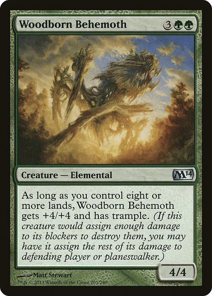 Woodborn Behemoth · Magic 2014