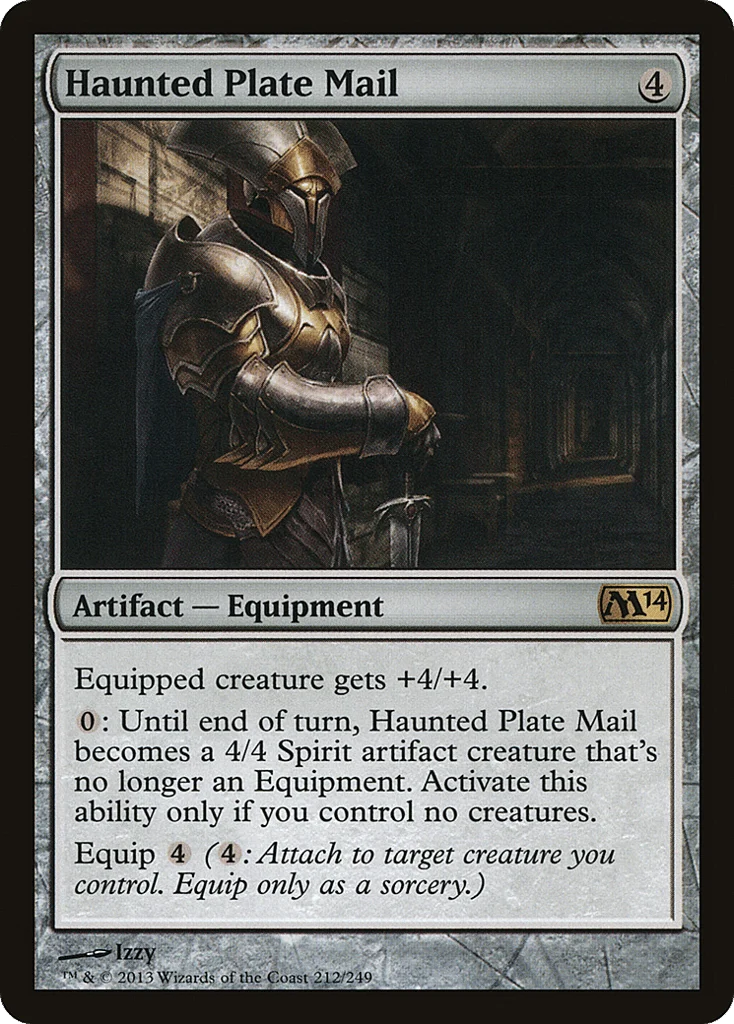 Haunted Plate Mail · Magic 2014