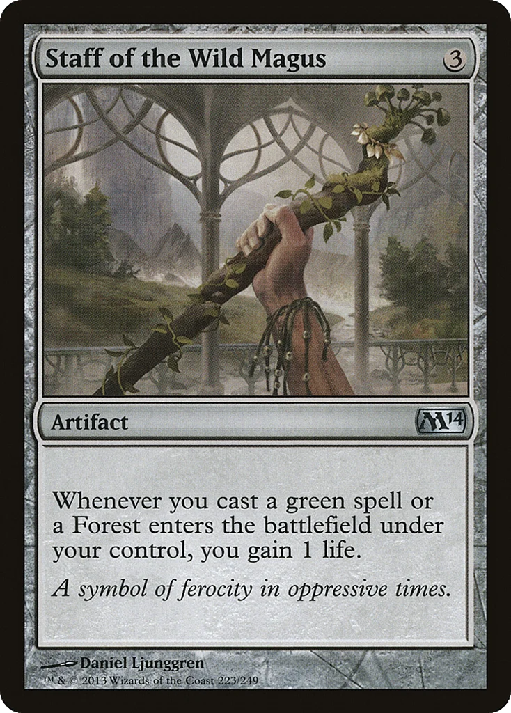 Staff of the Wild Magus · Magic 2014