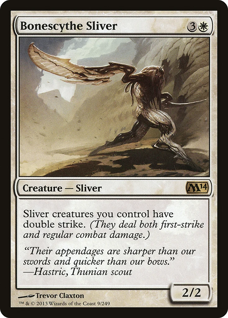 Bonescythe Sliver · Magic 2014