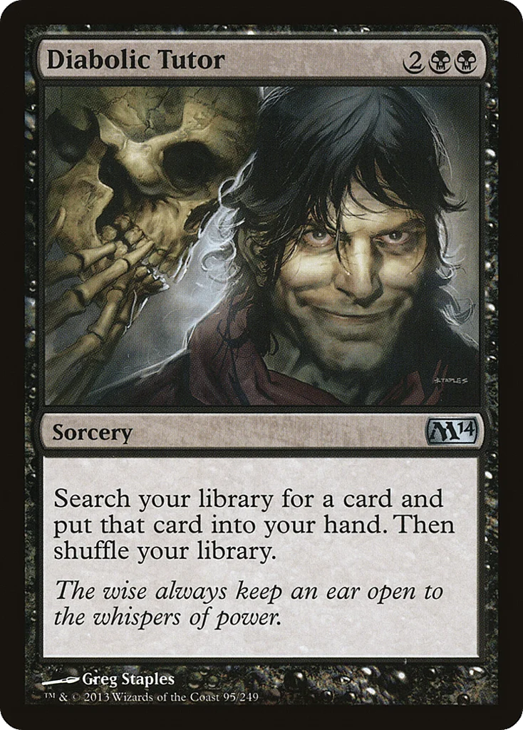Diabolic Tutor · Magic 2014