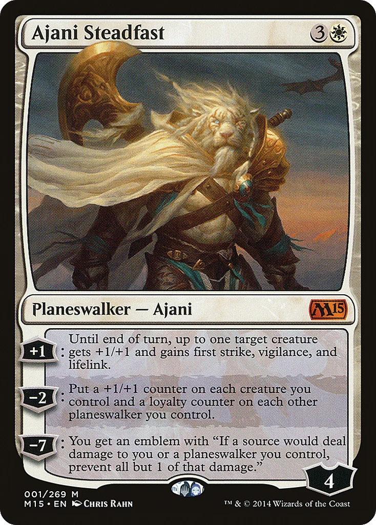 Ajani Steadfast · Magic 2015