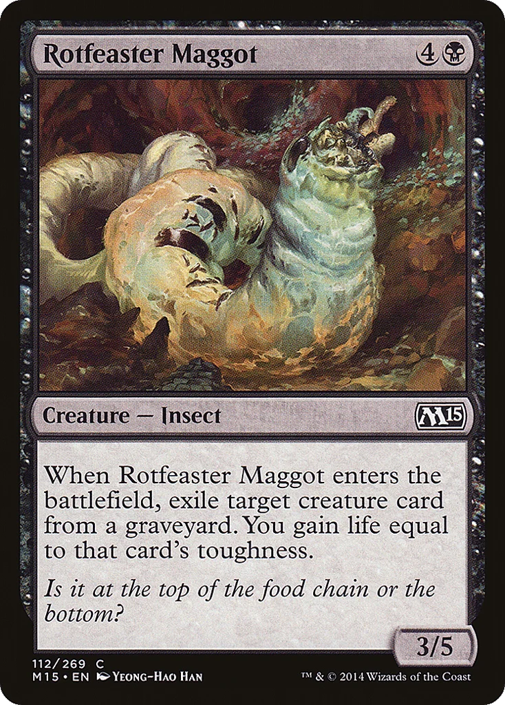 Rotfeaster Maggot · Magic 2015