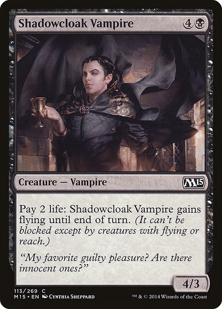 Shadowcloak Vampire · Magic 2015