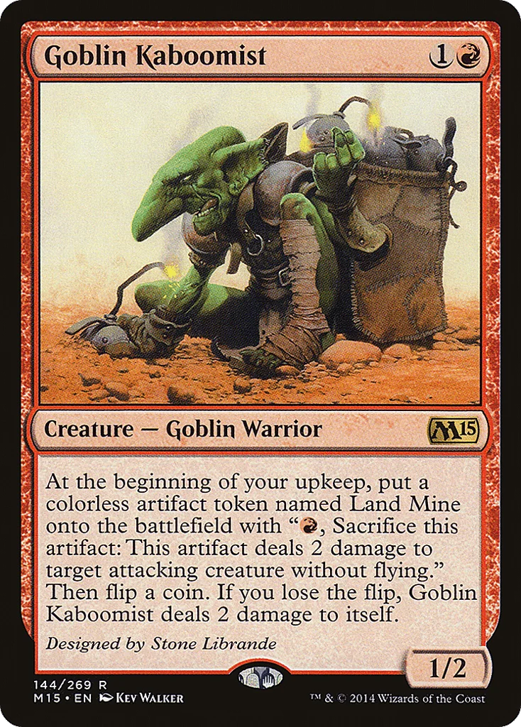 Goblin Kaboomist · Magic 2015