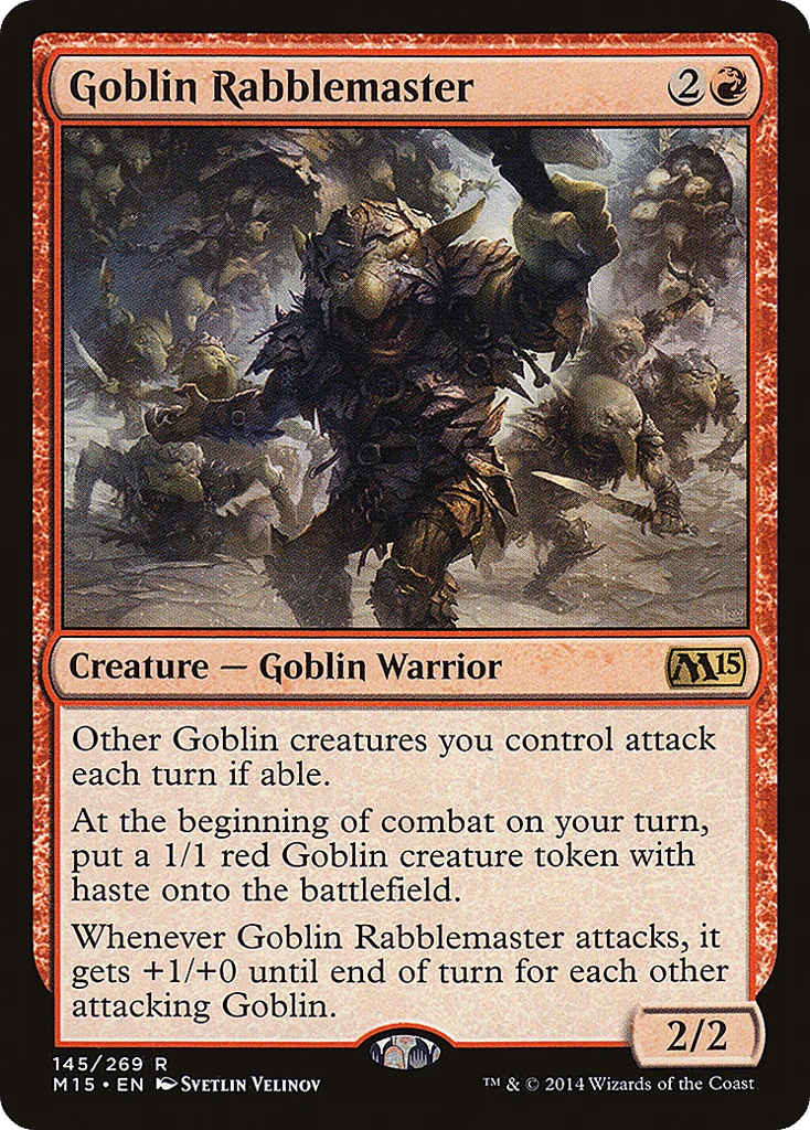 Goblin Rabblemaster · Magic 2015