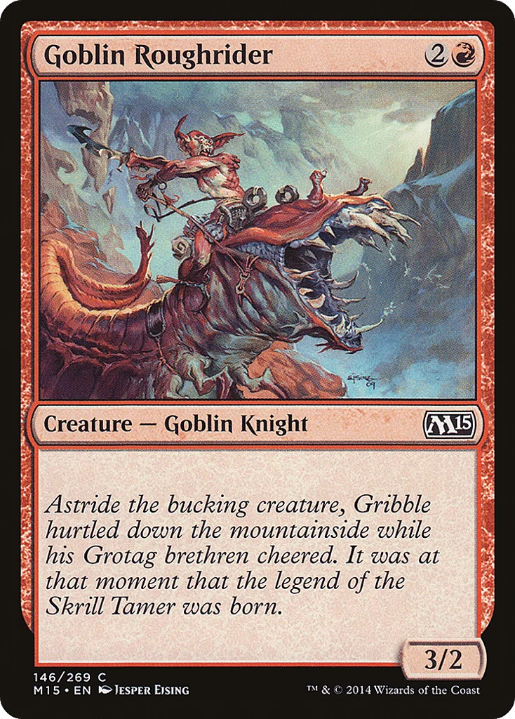 Goblin Roughrider · Magic 2015