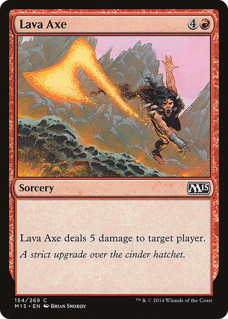 Lava Axe · Magic 2015