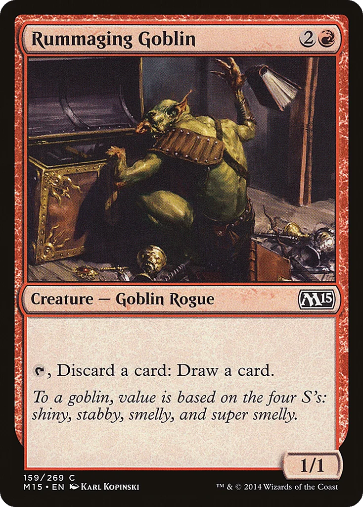Rummaging Goblin · Magic 2015