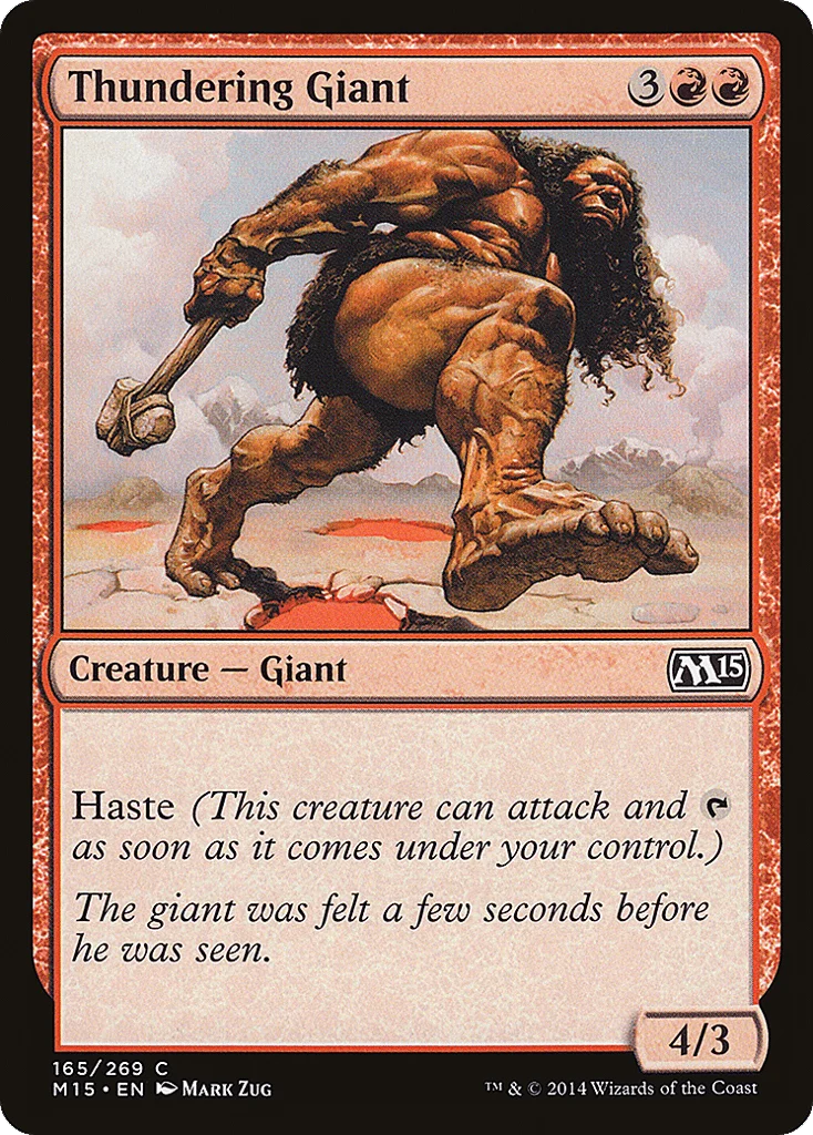 Thundering Giant · Magic 2015