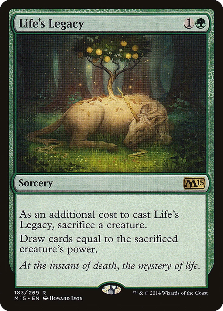 Life's Legacy · Magic 2015