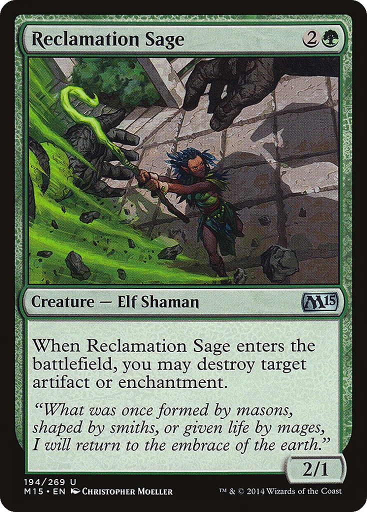 Reclamation Sage · Magic 2015