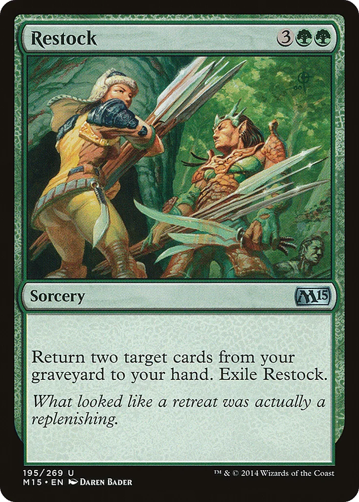 Restock · Magic 2015