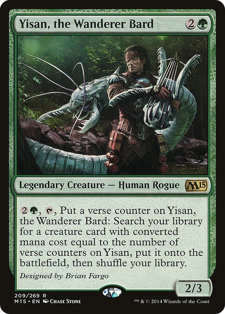Yisan, the Wanderer Bard · Magic 2015