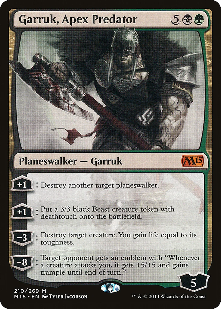 Garruk, Apex Predator · Magic 2015