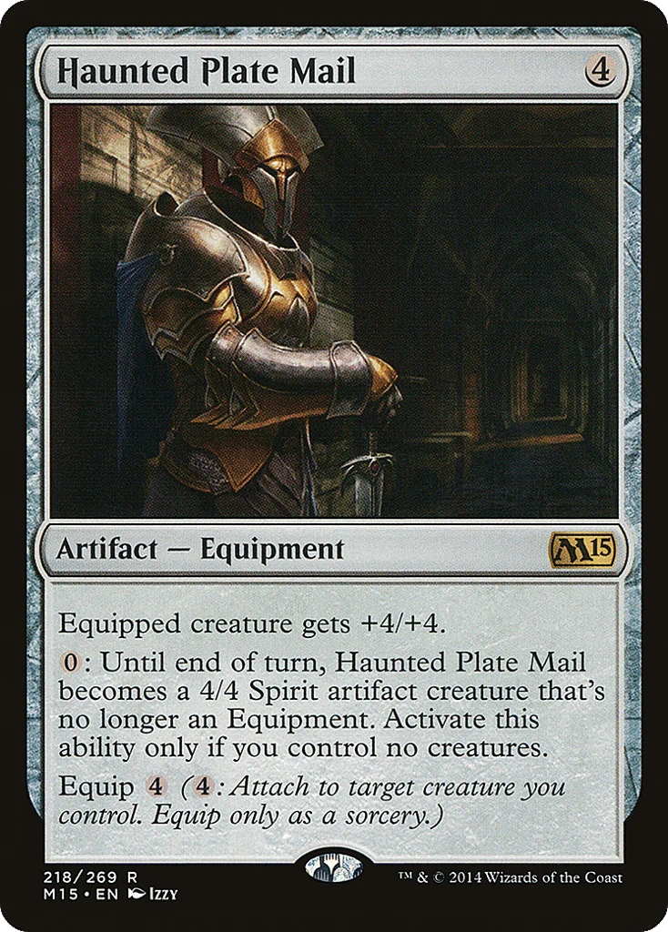 Haunted Plate Mail · Magic 2015