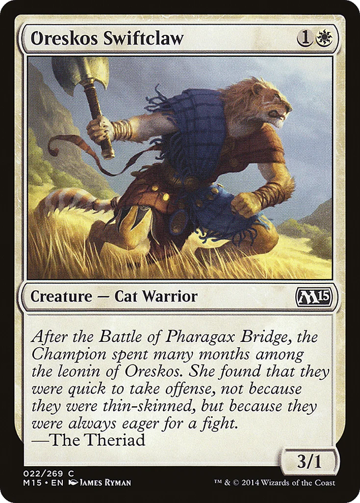 Oreskos Swiftclaw · Magic 2015