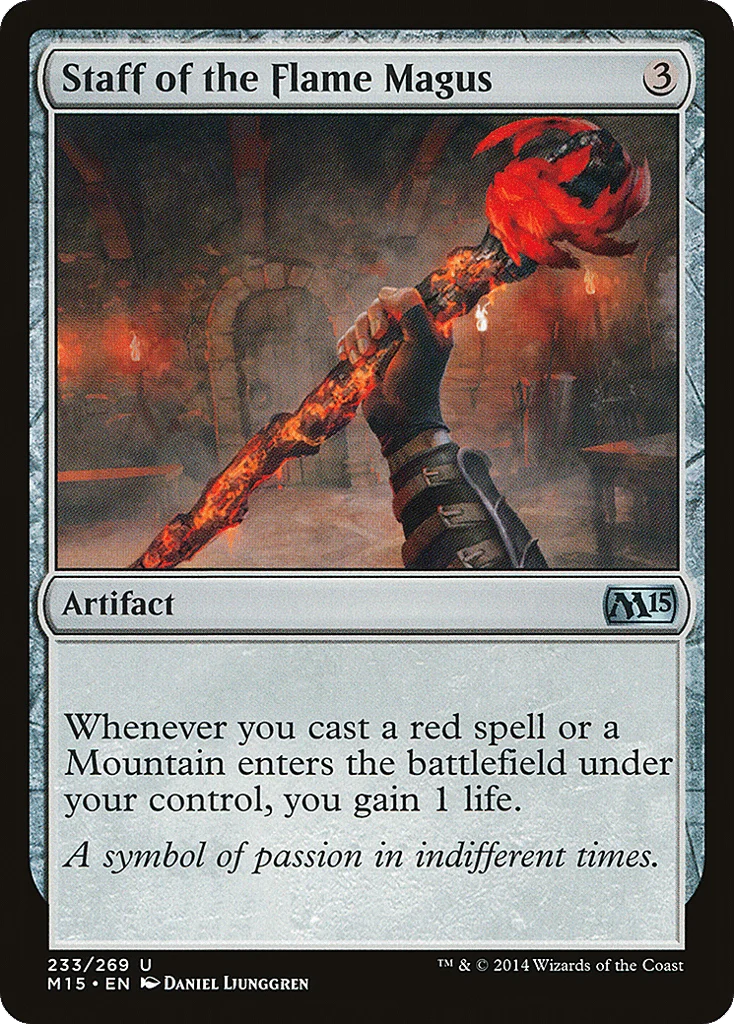 Staff of the Flame Magus · Magic 2015