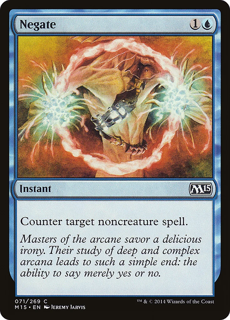 Negate · Magic 2015