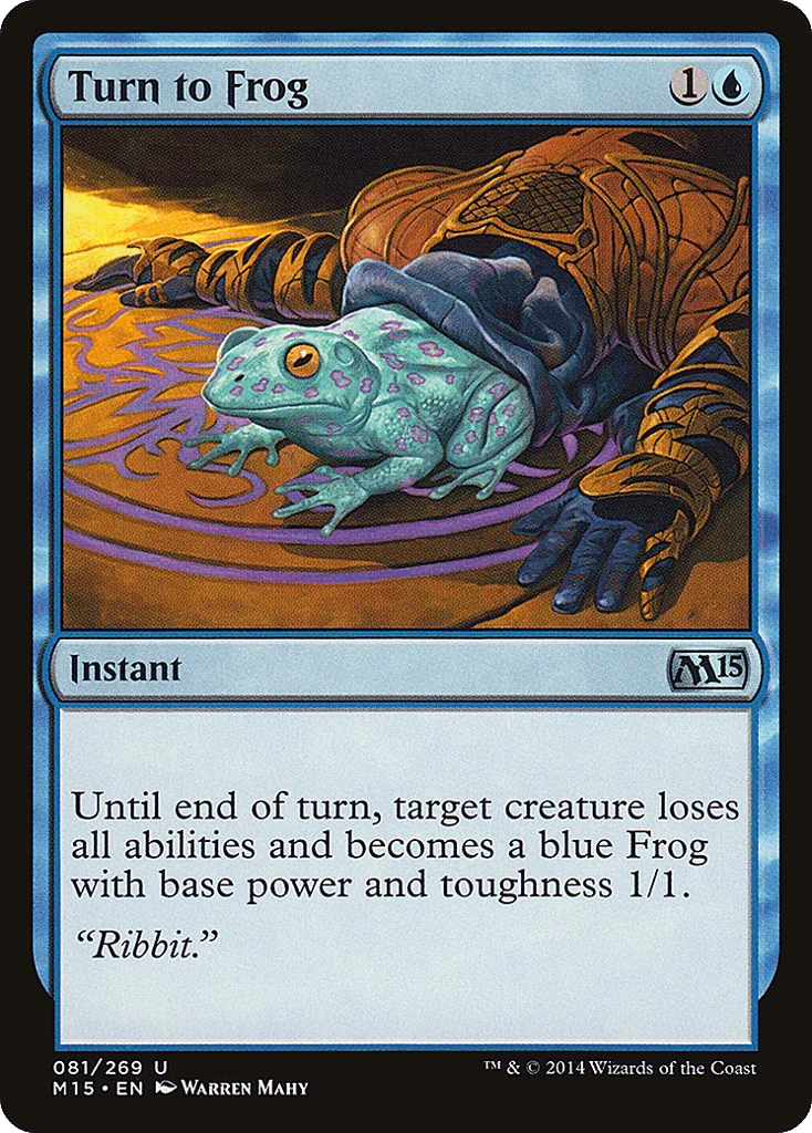 Turn to Frog · Magic 2015