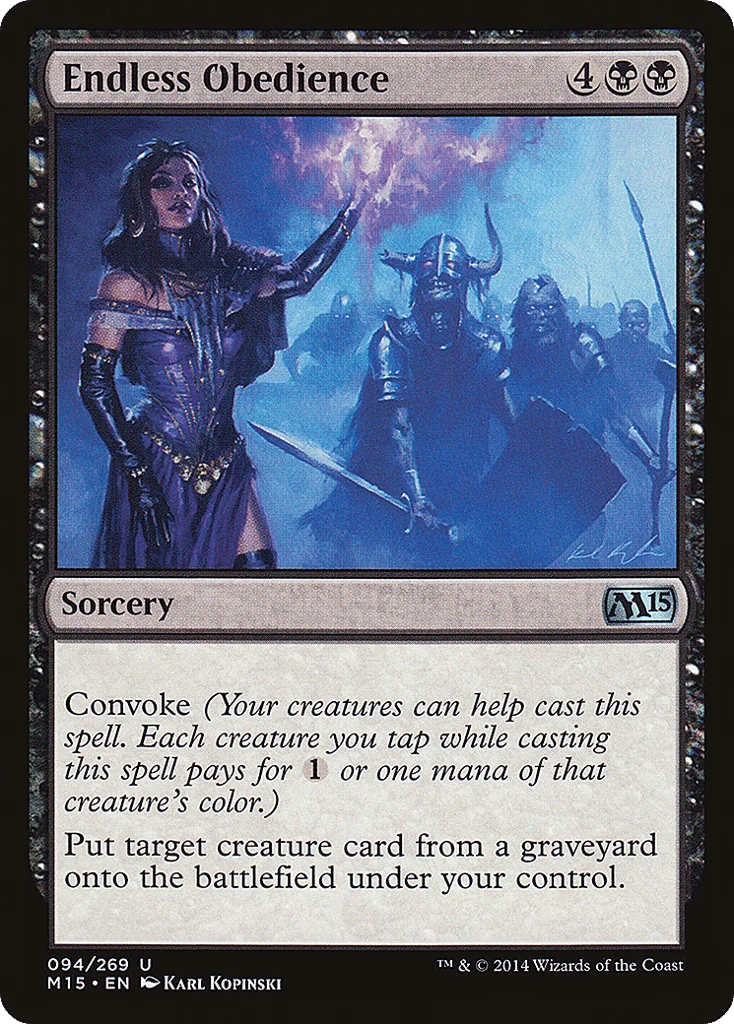Endless Obedience · Magic 2015
