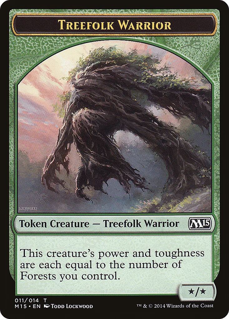 Treefolk Warrior · Magic 2015