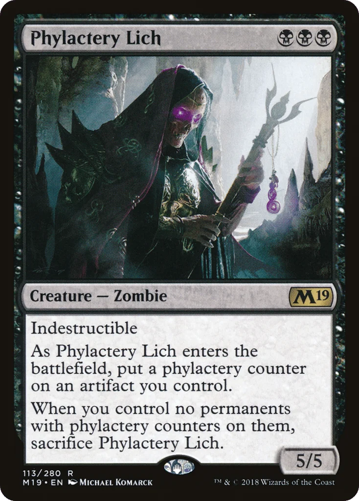 Phylactery Lich · Core Set 2019