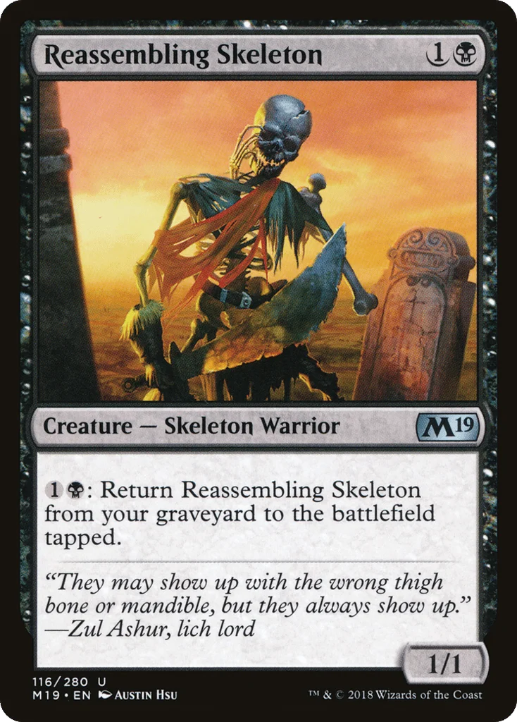 Reassembling Skeleton · Core Set 2019