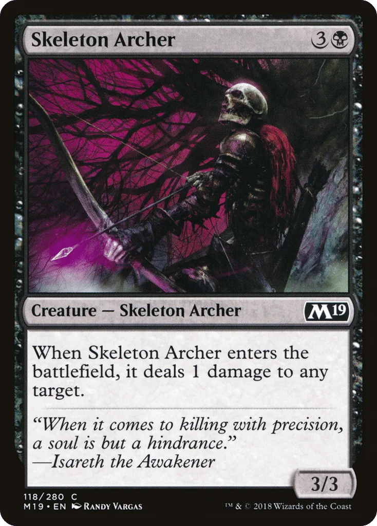 Skeleton Archer · Core Set 2019