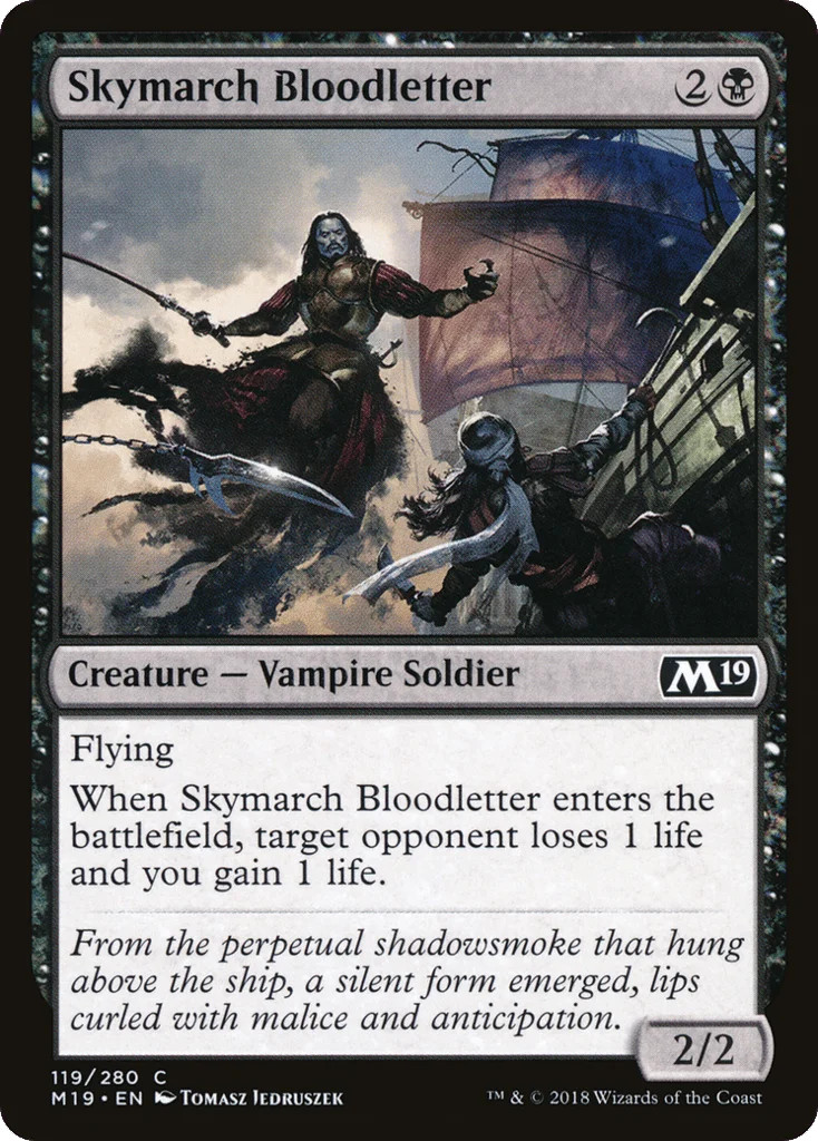 Skymarch Bloodletter · Core Set 2019