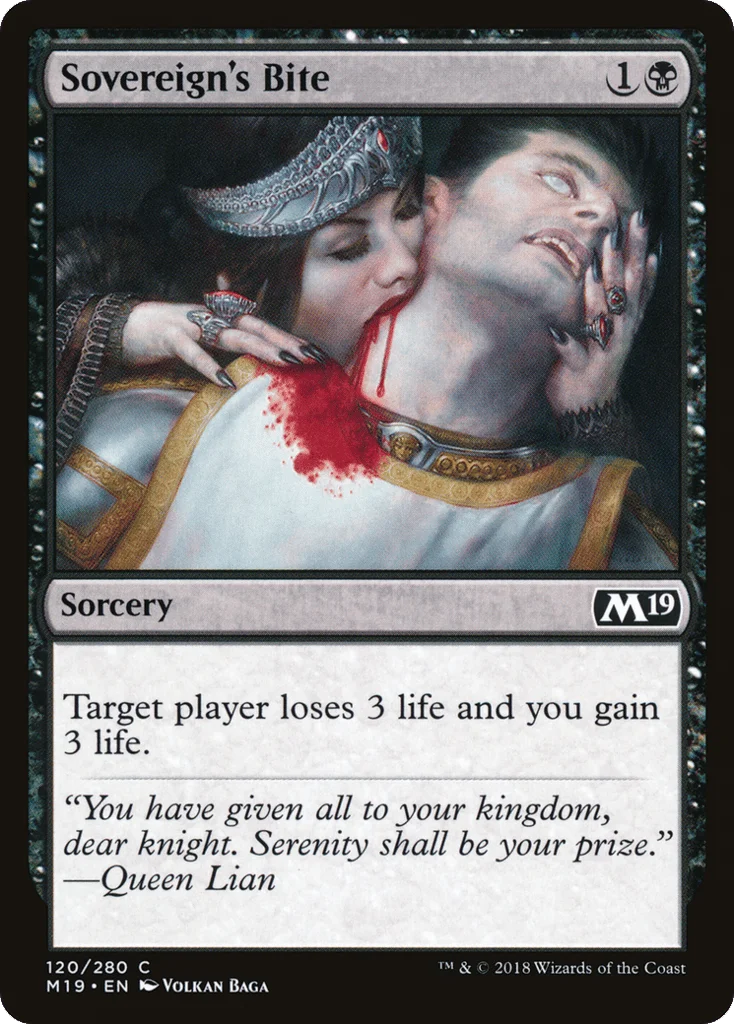 Sovereign's Bite · Core Set 2019