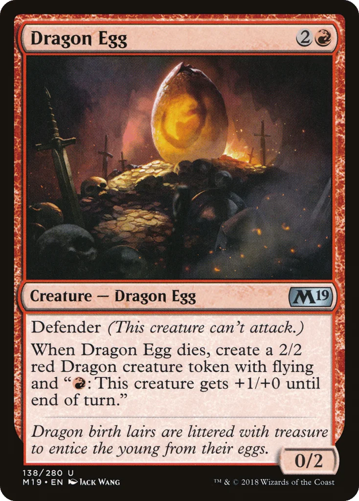 Dragon Egg · Core Set 2019
