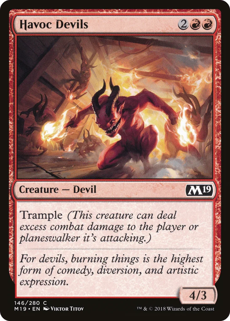 Havoc Devils · Core Set 2019