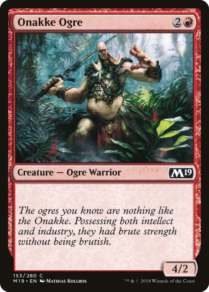 Onakke Ogre · Core Set 2019