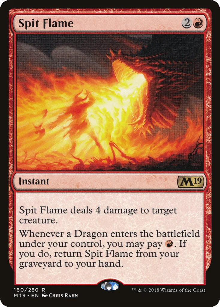 Spit Flame · Core Set 2019