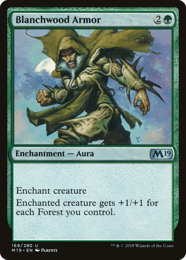 Blanchwood Armor · Core Set 2019