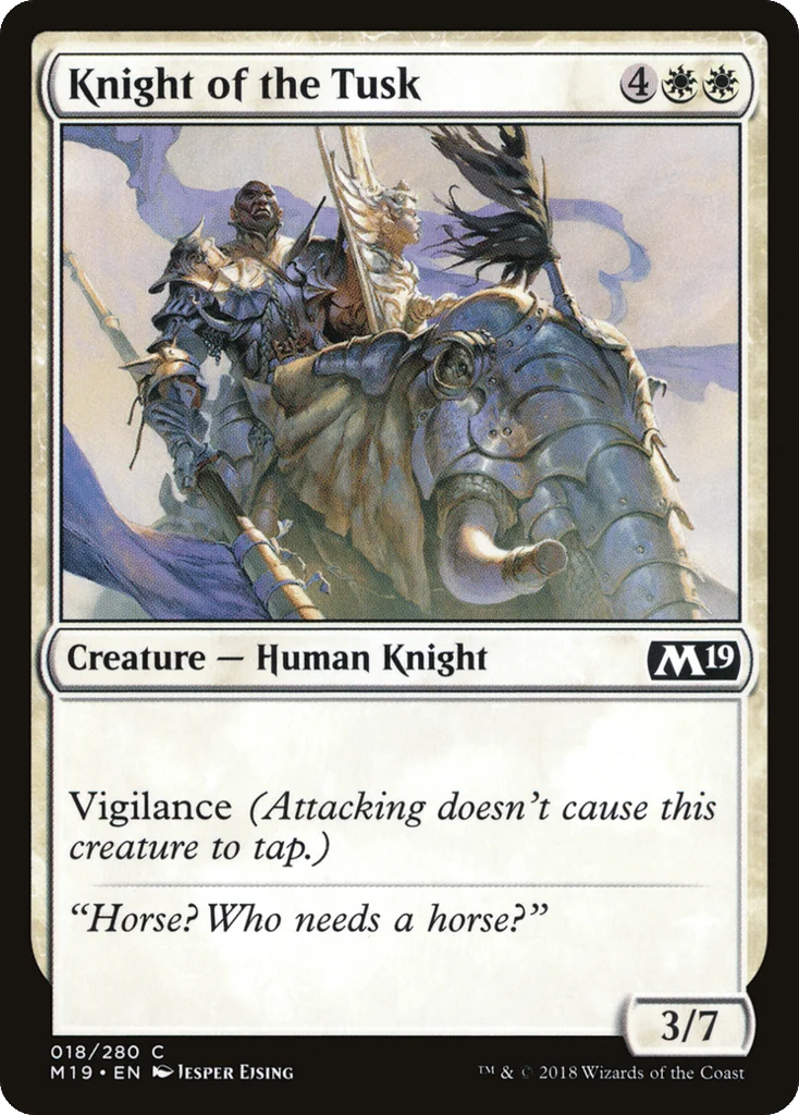 Knight of the Tusk · Core Set 2019