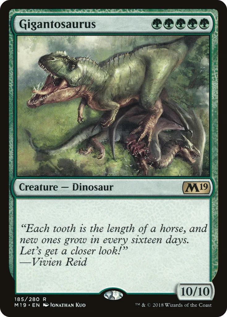 Gigantosaurus · Core Set 2019