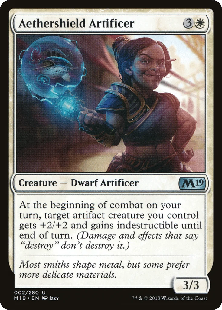 Aethershield Artificer · Core Set 2019