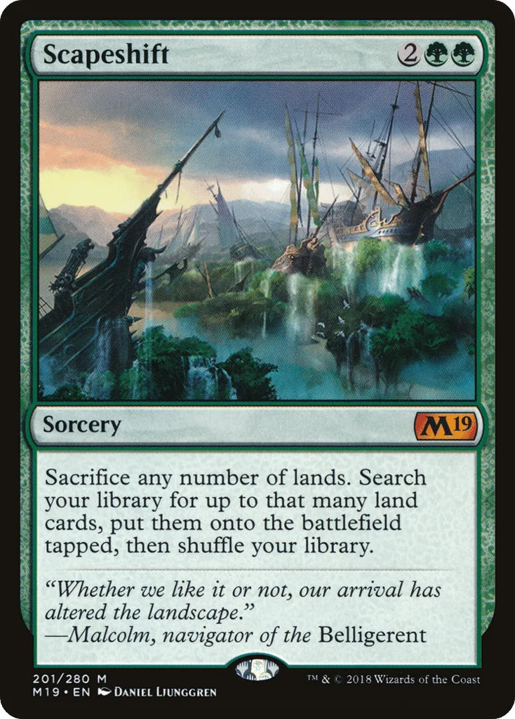 Scapeshift · Core Set 2019