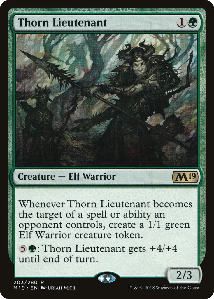 Thorn Lieutenant · Core Set 2019