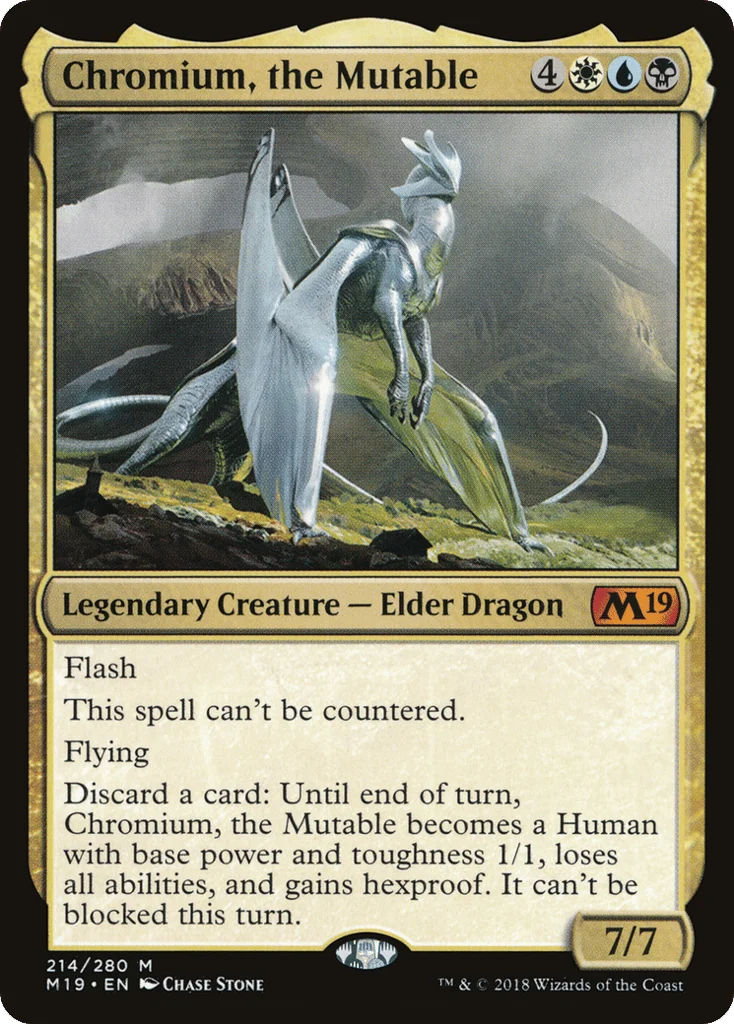 Chromium, the Mutable · Core Set 2019