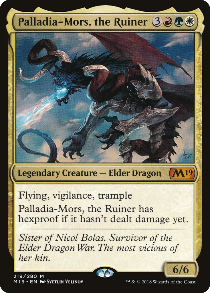 Palladia-Mors, the Ruiner · Core Set 2019
