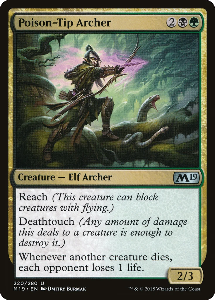 Poison-Tip Archer · Core Set 2019