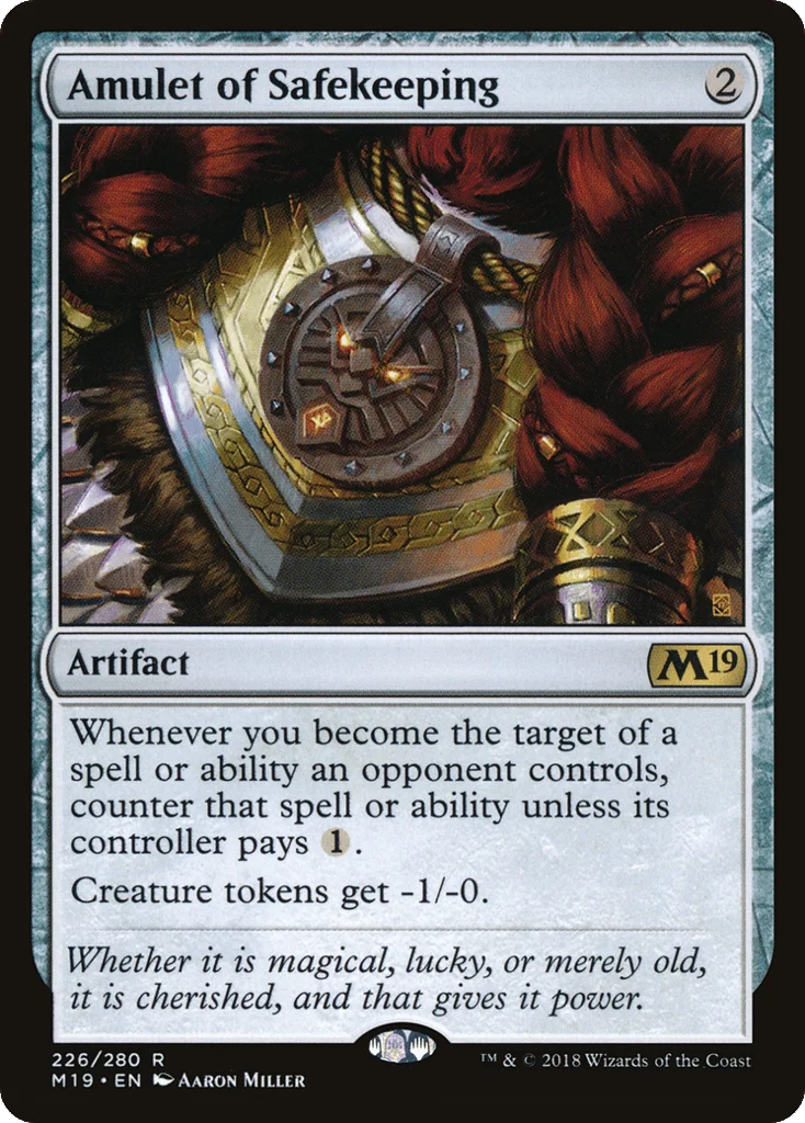 Amulet of Safekeeping · Core Set 2019