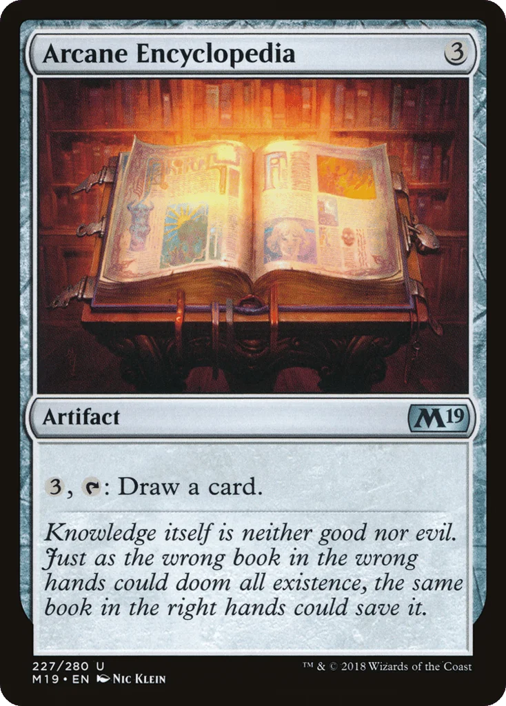 Arcane Encyclopedia · Core Set 2019