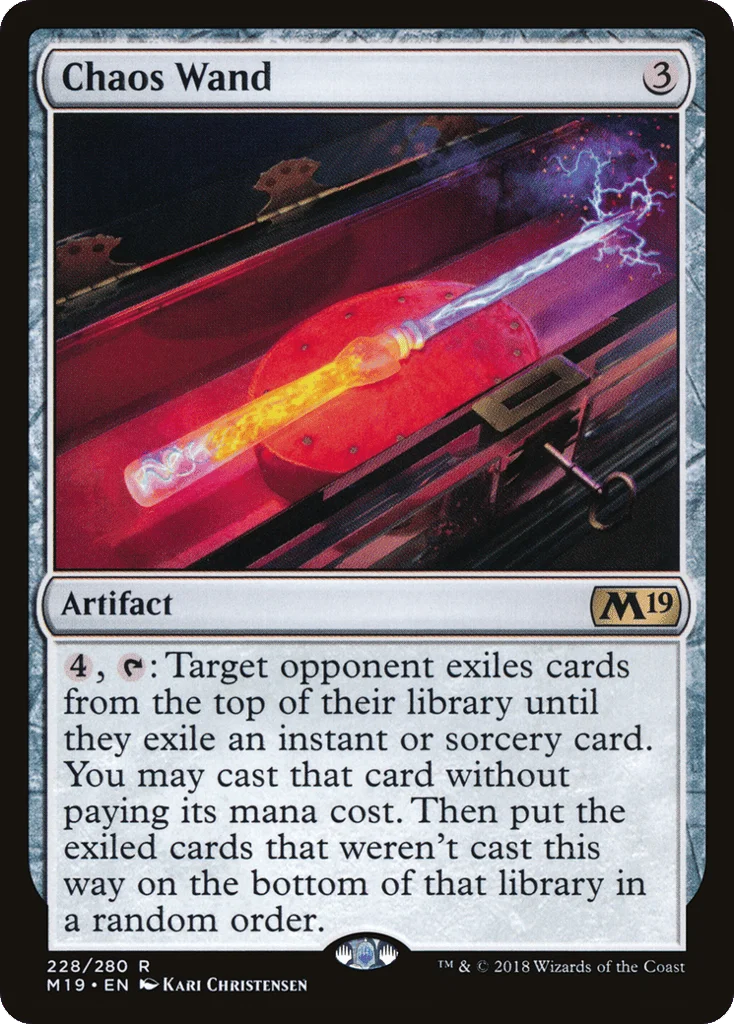 Chaos Wand · Core Set 2019