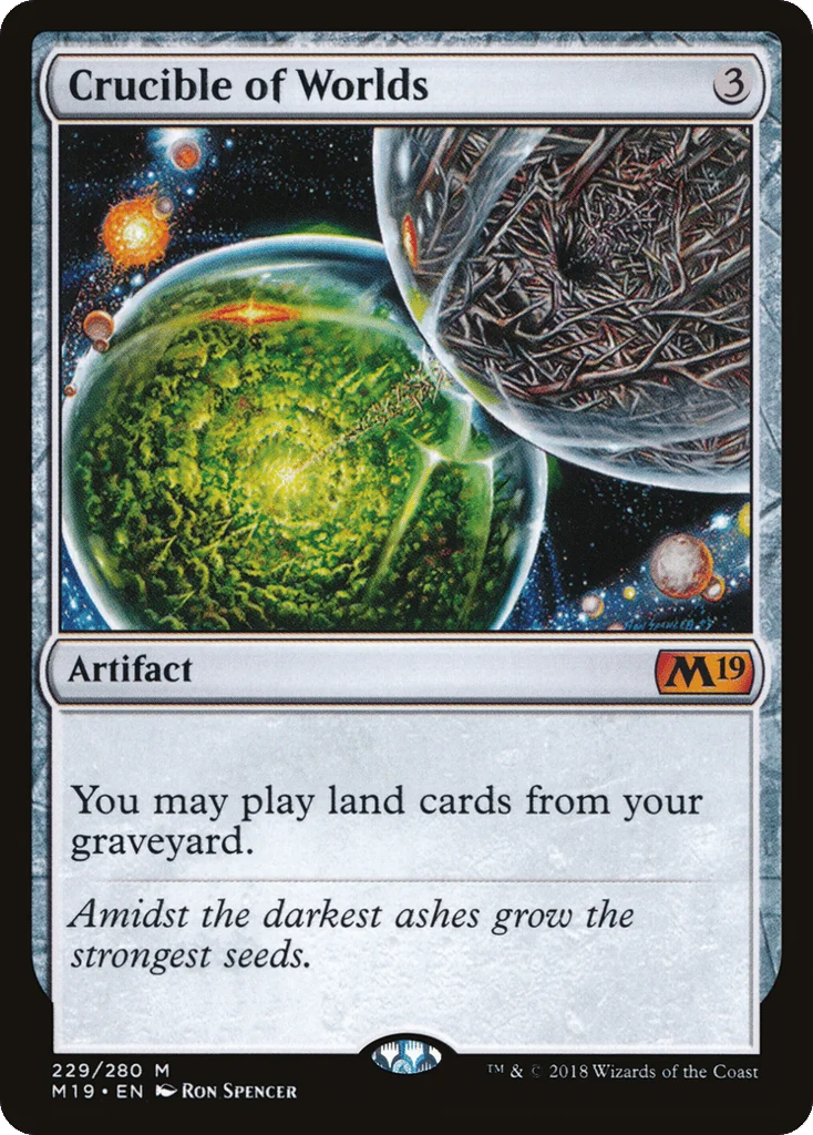 Crucible of Worlds · Core Set 2019