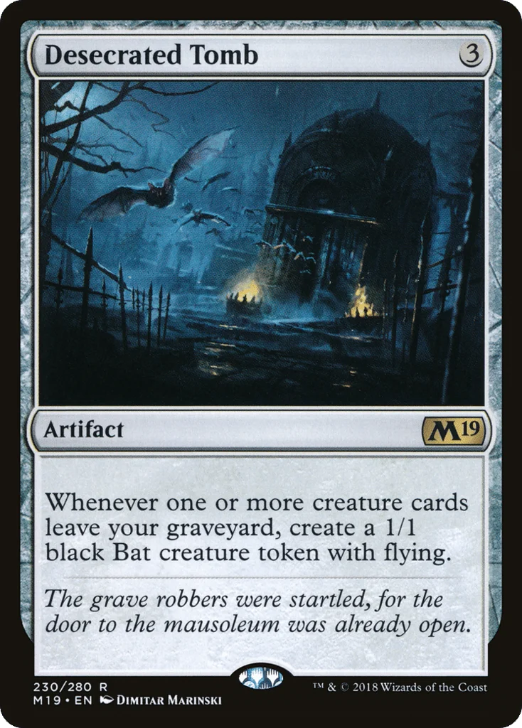 Desecrated Tomb · Core Set 2019