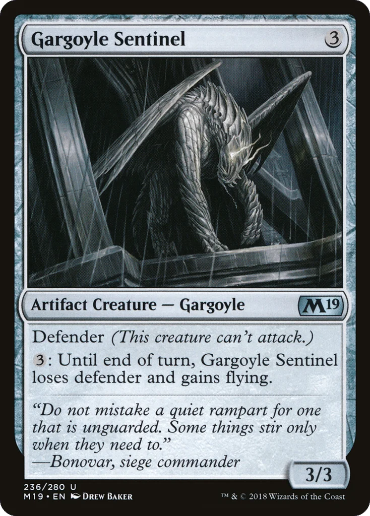 Gargoyle Sentinel · Core Set 2019